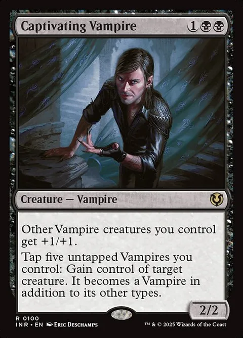 Captivating Vampire, card 100 from Innistrad Remastered