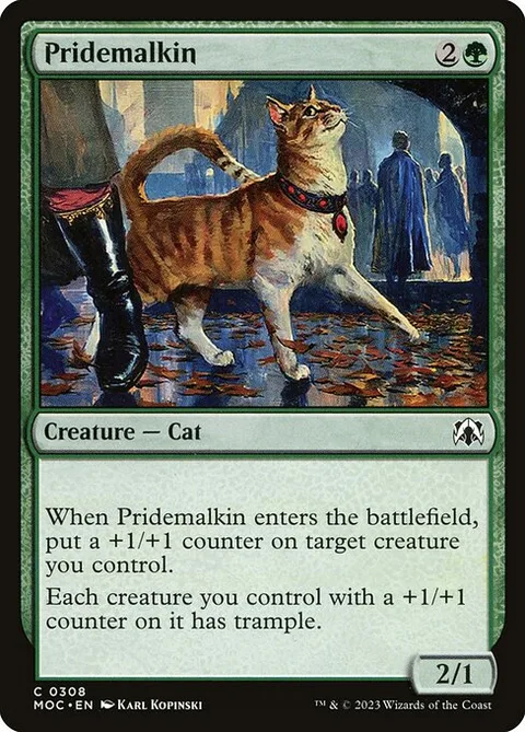 Pridemalkin, carte 308 de March of the Machine Commander
