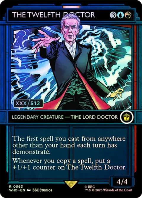 The Twelfth Doctor, carte 563z de Doctor Who