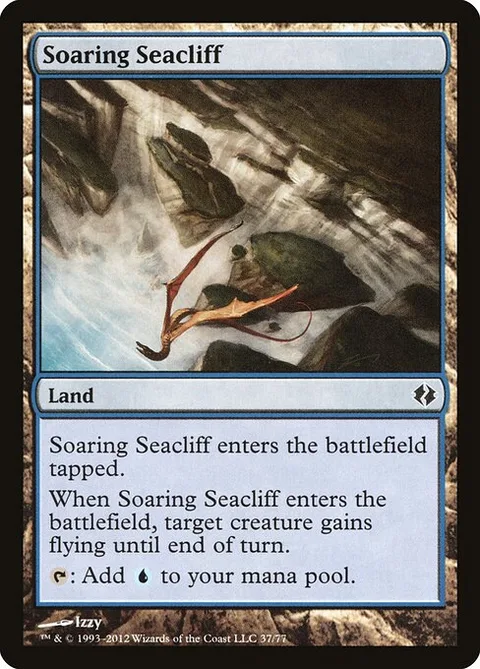 Soaring Seacliff, carte 37 de Duel Decks: Venser vs. Koth