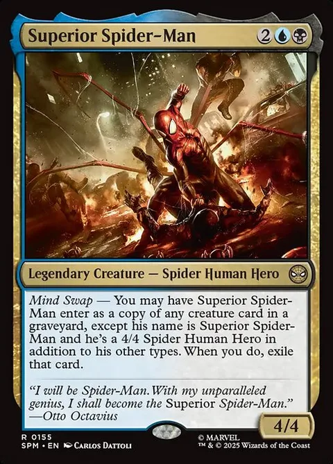 Superior Spider-Man, carte 155 de Marvel's Spider-Man