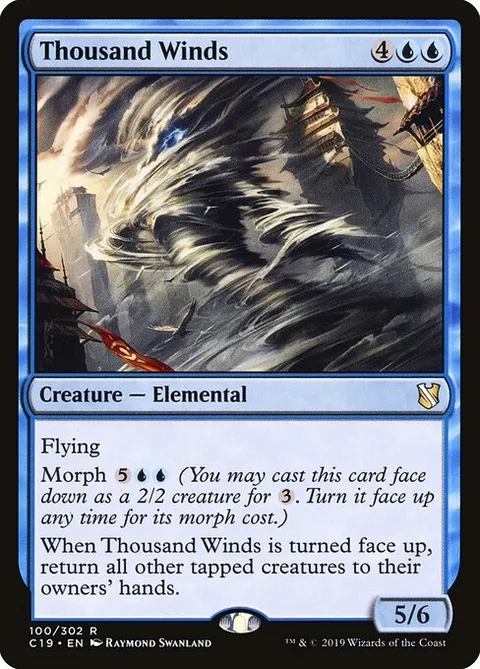Thousand Winds, carte 100 de Commander 2019