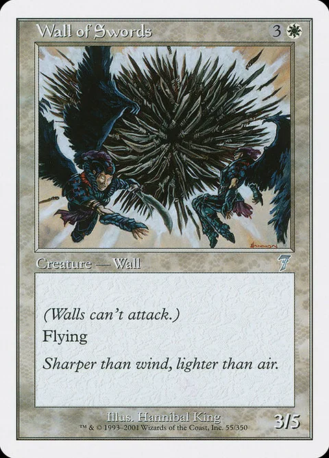Wall of Swords, carte 55 de Seventh Edition