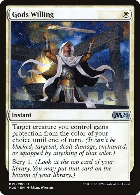 Gods Willing, carte 19 de Core Set 2020