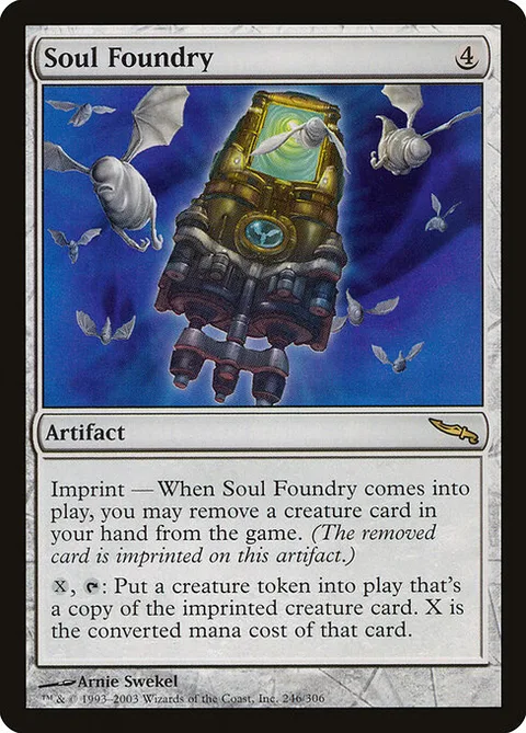 Soul Foundry, card 246 from Mirrodin