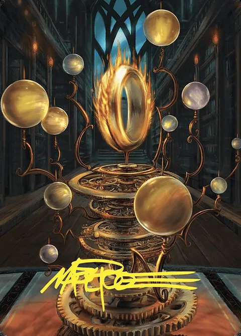 Sol Ring // Sol Ring, card 70 from Commander Masters Art Series