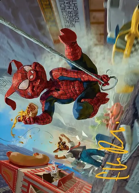 Spider-Ham, Peter Porker // Spider-Ham, Peter Porker, card 19 from Marvel's Spider-Man Art Series