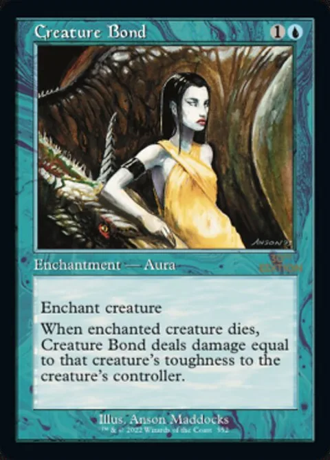 Creature Bond, card 352 from 30th Anniversary Edition