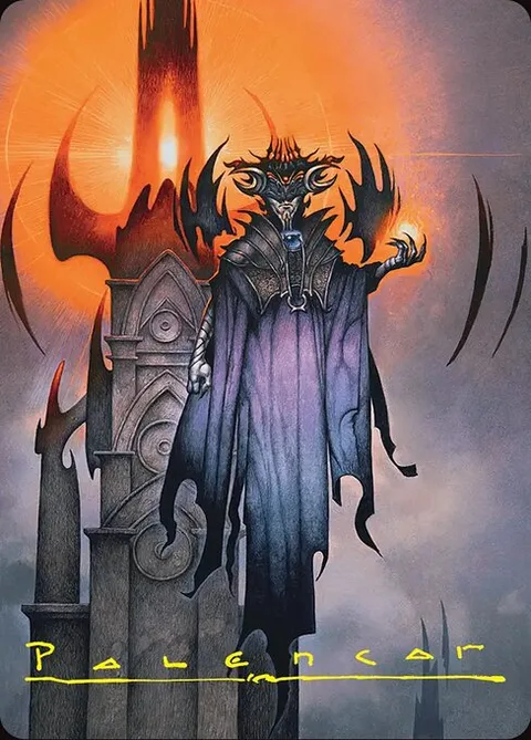 Sauron, the Lidless Eye // Sauron, the Lidless Eye, card 36 from The Hobbit Art Series