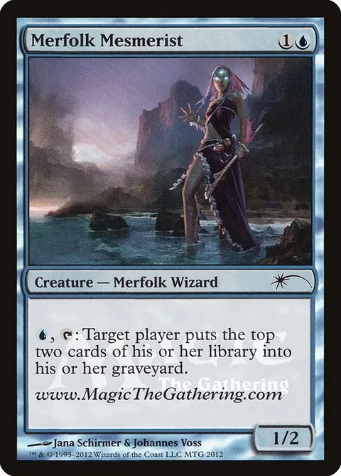 Merfolk Mesmerist, carte 4 de URL/Convention Promos