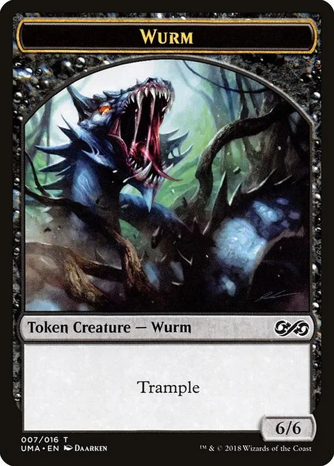 Wurm, carte 7 de Ultimate Masters Tokens