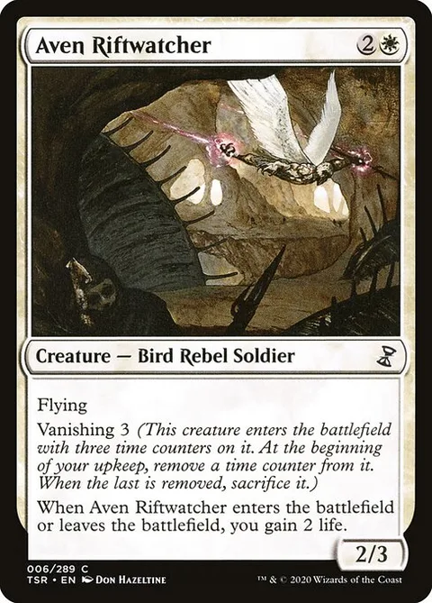 Aven Riftwatcher, carte 6 de Time Spiral Remastered