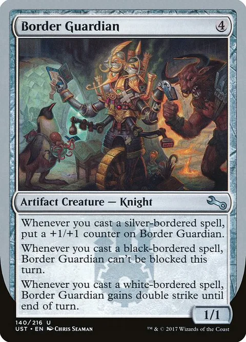 Border Guardian, card 140 from Unstable