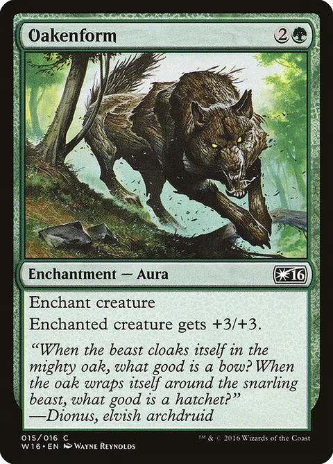 Oakenform, card 15 from Welcome Deck 2016