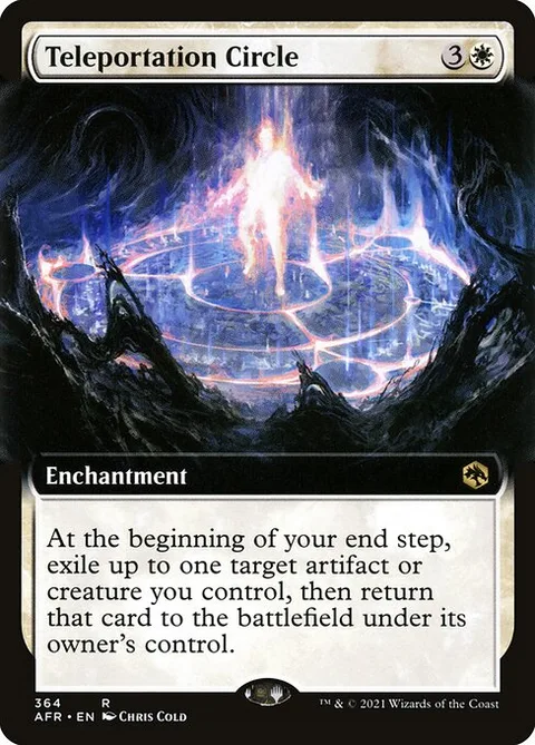 Teleportation Circle, card 364 from Adventures in the Forgotten Realms