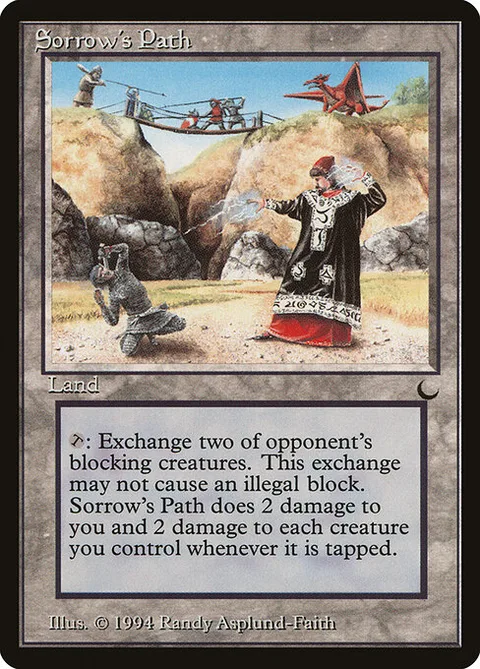Sorrow's Path, card 119 from The Dark
