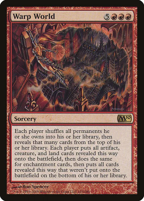 Warp World, carte 163 de Magic 2010