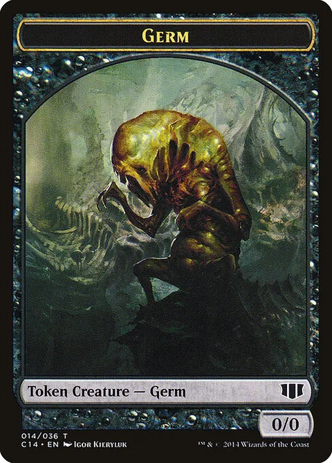 Germ, card 14 from Commander 2014 Tokens