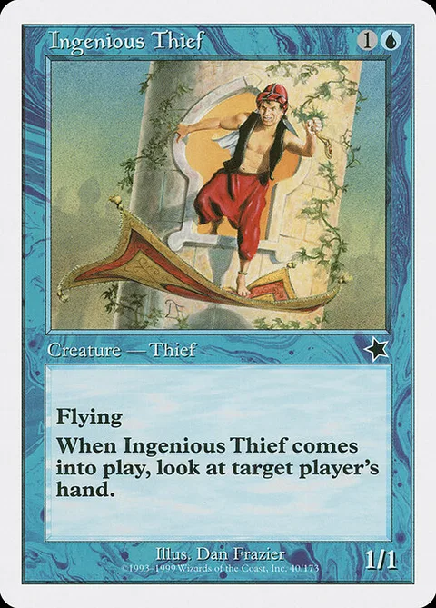 Ingenious Thief, card 40 from Starter 1999