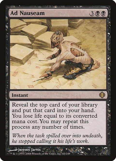Ad Nauseam, carte 63 de Shards of Alara