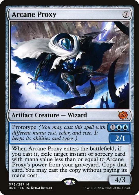 Arcane Proxy, card 75 from The Brothers' War