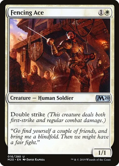 Fencing Ace, carte 16 de Core Set 2020