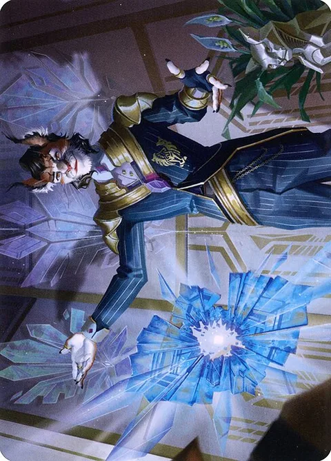 Kros, Defense Contractor // Kros, Defense Contractor, carte 44 de New Capenna Art Series