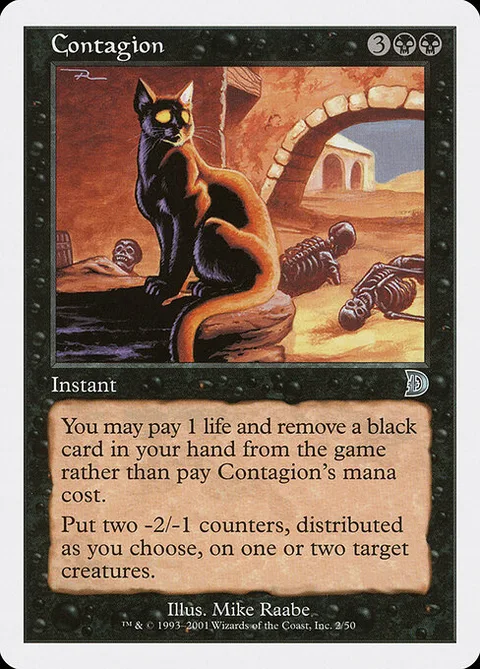 Contagion, card 2 from Deckmasters