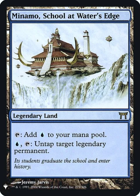 Minamo, School at Water's Edge, card CHK-279 from The List