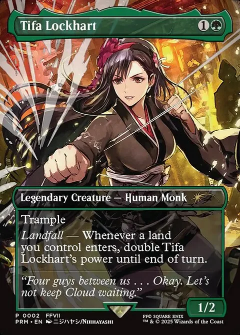 Tifa Lockhart, card 9 from MagicFest 2025