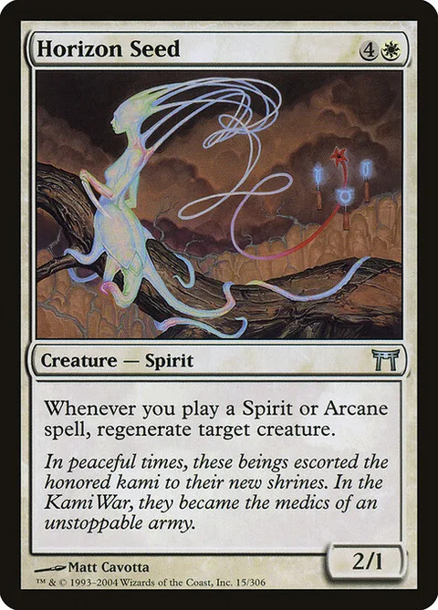 Horizon Seed, card 15 from Champions of Kamigawa