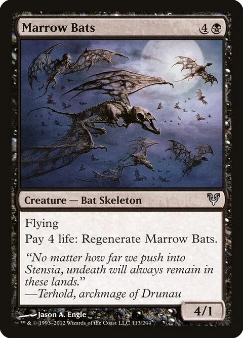 Marrow Bats, card 113 from Avacyn Restored