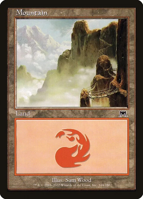 Mountain, carte 344 de Onslaught