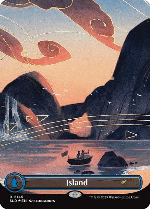 Island, carte 2145 de Secret Lair Drop