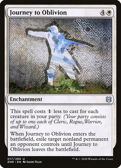 Journey to Oblivion, carte 17 de Zendikar Rising