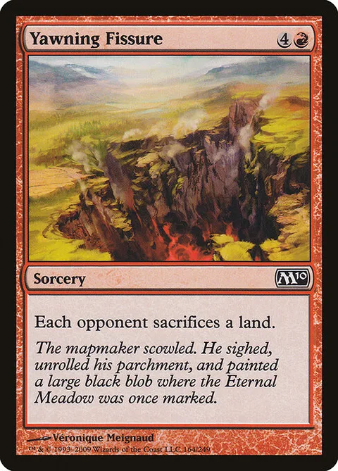 Yawning Fissure, carte 164 de Magic 2010