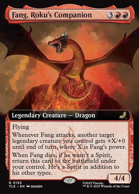 Fang, Roku's Companion, card 193 from Avatar: The Last Airbender Eternal