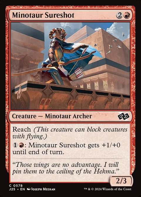 Minotaur Sureshot, carte 578 de Foundations Jumpstart