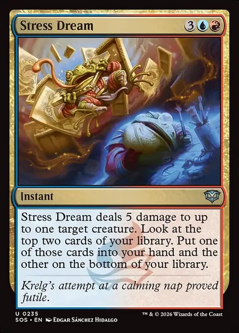 Stress Dream, carte 235 de Secrets of Strixhaven