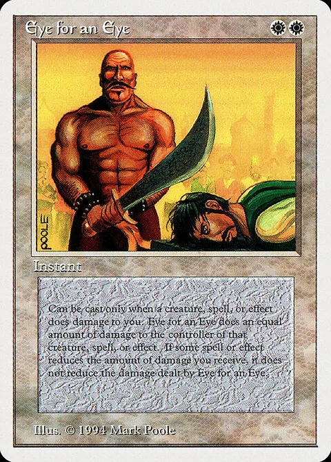 Eye for an Eye, card 18 from Summer Magic / Edgar