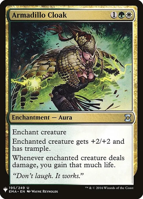 Armadillo Cloak, carte EMA-195 de The List