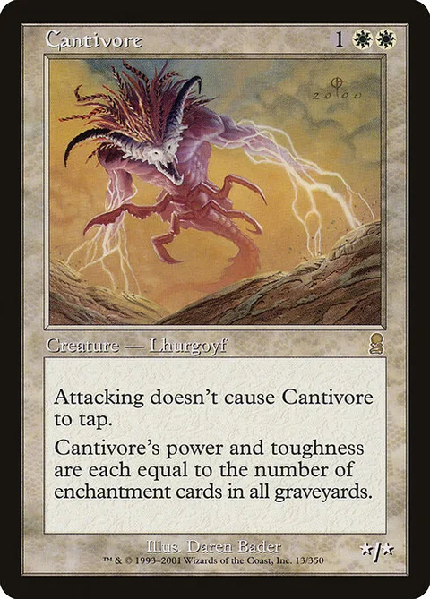 Cantivore, card 13 from Odyssey