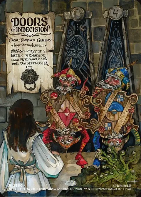 Thran Temporal Gateway, card 2850 from Secret Lair Drop