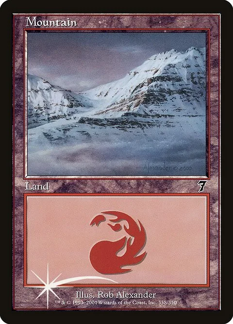 Mountain, carte 338★ de Seventh Edition
