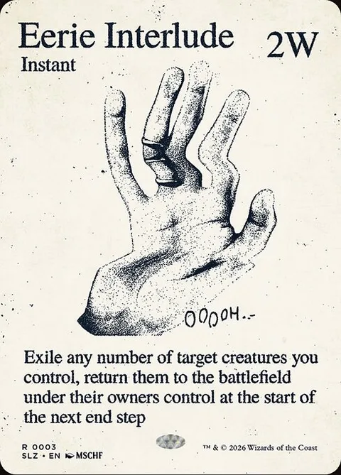 Eerie Interlude, card 3 from The Zeta Set
