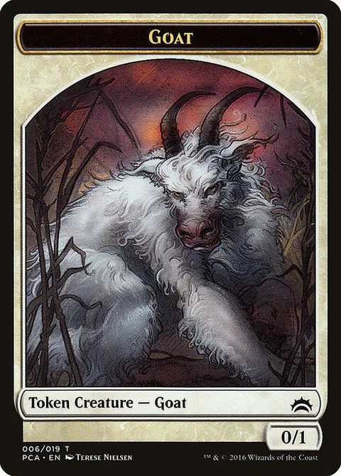 Goat, card 6 from Planechase Anthology Tokens