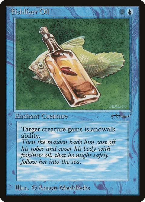 Fishliver Oil, carte 13 de Arabian Nights