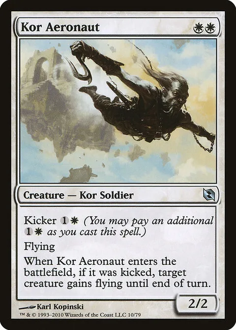 Kor Aeronaut, carte 10 de Duel Decks: Elspeth vs. Tezzeret