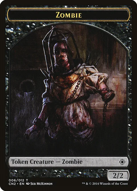 Zombie, card 6 from Conspiracy: Take the Crown Tokens