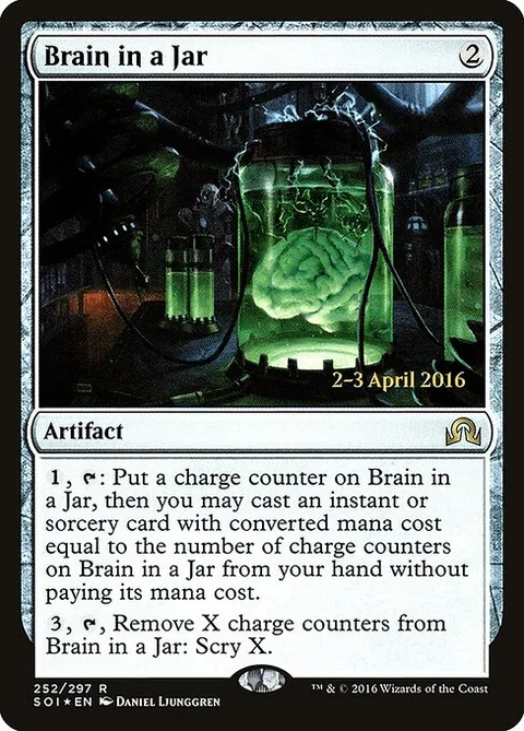 Brain in a Jar, carte 252s de Shadows over Innistrad Promos